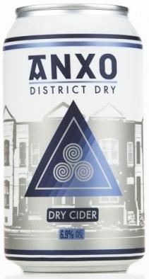 ANXO Cider - District Dry Dry Cider (4 pack 12oz cans) (4 pack 12oz cans)