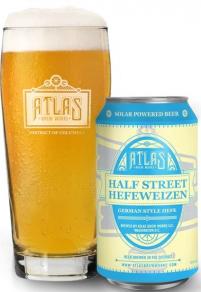 Atlas Brewworks - Half Street Hefeweizen (6 pack 12oz cans) (6 pack 12oz cans)
