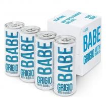 White Girl Wine - Babe Grigio with Bubbles (4 pack 12oz cans) (4 pack 12oz cans)