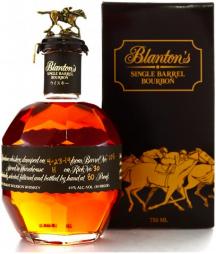Blanton's - Black Label Single Barrel Kentucky Straight Bourbon Whiskey (Japanese Export) (750ml) (750ml)