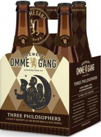 Brewery Ommegang - Three Philosophers Blended Belgian-Style Quadrupel Ale w/ Cherries (4 pack 12oz bottles) (4 pack 12oz bottles)