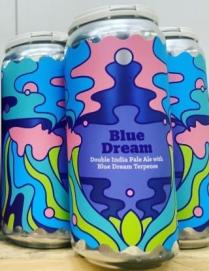 Burlington Beer Co. - Blue Dream Double IPA w/ Blue Dream Terpenes (16oz can) (16oz can)