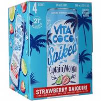 Captain Morgan - Vita Coco Strawberry Daiquiri (4 pack 12oz cans) (4 pack 12oz cans)