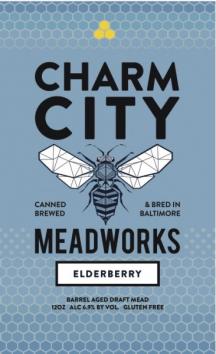 Charm City Meadworks - Elderberry Mead (4 pack 12oz cans) (4 pack 12oz cans)