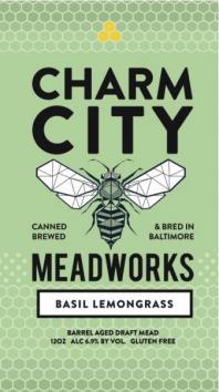 Charm City Meadworks - Basil/Lemongrass (4 pack 12oz cans) (4 pack 12oz cans)