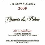 Closerie du Pelan - Bordeaux Rouge 2001 (Pre-arrival) (750)