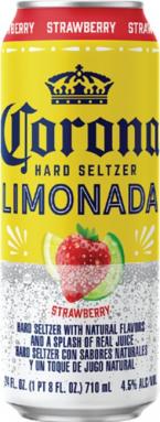 Corona - Limonada Strawberry Hard Seltzer (24oz can) (24oz can)