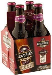 Crabbie's - Alcoholic Raspberry Ginger Beer (4 pack 12oz bottles) (4 pack 12oz bottles)