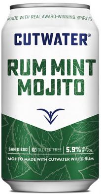 Cutwater Spirits - Rum Mint Mojito (4 pack 12oz cans) (4 pack 12oz cans)