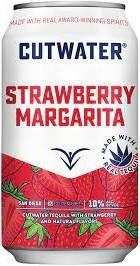 Cutwater Spirits - Strawberry Margarita (4 pack 12oz cans) (4 pack 12oz cans)