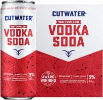 Cutwater Spirits - Watermelon Vodka Soda (4 pack 12oz cans) (4 pack 12oz cans)
