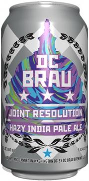 DC Brau - Joint Resolution Hazy IPA (6 pack 12oz cans) (6 pack 12oz cans)