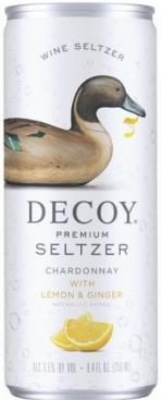 Decoy - Hard Seltzer - Chardonnay & Lemon Ginger (4 pack 8oz bottles) (4 pack 8oz bottles)