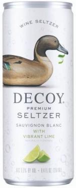 Decoy - Hard Seltzer - Sauvignon Blanc & Lime (4 pack 8oz bottles) (4 pack 8oz bottles)