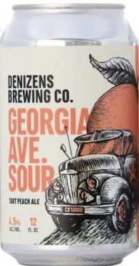 Denizens Brewing - Georgia Avenue Sour Sour Ale w/ Peach (Pre-arrival) (Half Keg) (Half Keg)