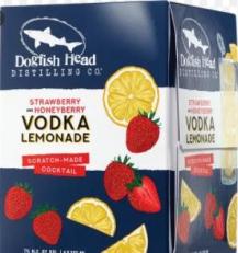 Dogfish Head - Strawberry Honeyberry Vodka Lemonade (4 pack 12oz cans) (4 pack 12oz cans)