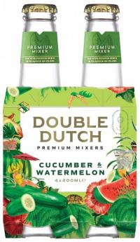 Double Dutch - Sparkling Cucumber & Watermelon Mixer (200ml 4 pack) (200ml 4 pack)