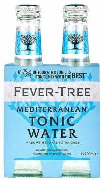 Fever Tree - Mediterranean Tonic Water (200ml 4 pack) (200ml 4 pack)