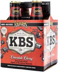 Founders Brewing - KBS: Chocolate Cherry Bourbon Barrel-Aged Imperial Stout w/ Coffee, Chocolate, Chocolate Syrup, Cherry & Cherry Extract 2022 (4 pack 12oz bottles) (4 pack 12oz bottles)