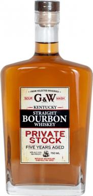 G&W - 5YR Private Stock Kentucky Straight Bourbon Whiskey (Pre-arrival) (750ml) (750ml)
