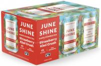 Juneshine - Strawberry Kiwi Crush Hard Kombucha (6 pack 12oz cans) (6 pack 12oz cans)