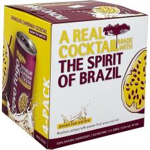 Novo Fogo - Passionfruit Lime Caipirinha (4 pack 12oz cans) (4 pack 12oz cans)