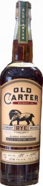 Old Carter Whiskey Co. - Barrel Strength Straight Rye Whiskey (Batch #10) (750ml) (750ml)