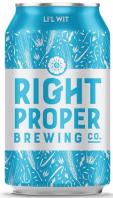 Right Proper Brewing - Lil Wit Belgian Wit (Pre-arrival) (1166)