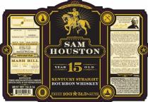 Sam Houston - 15YR Kentucky Straight Bourbon Whiskey (750ml) (750ml)