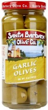 Santa Barbara Olive Co. - Garlic-Stuffed Olives (5oz) (5oz)