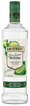Smirnoff - Zero Sugar Infusions Cucumber & Lime Vodka (750ml) (750ml)