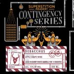 Superstition Meadery - Contingency Series: Debacchus Berry White Barrel-Aged Apple/Grape Wine w/ Red Wine Grapes 0