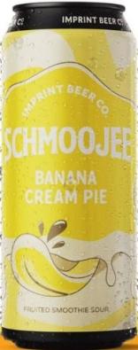 Imprint Beer Co. - Schmoojee: Banana Cream Pie Fruited Smoothie Sour Ale w/ Banana, Whipped Cream, Graham Cracker, & Ice Cream Powder (16oz can) (16oz can)
