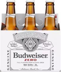 Anheuser-Busch - Budweiser Zero Non-Alcoholic Beer (6 pack 12oz bottles) (6 pack 12oz bottles)
