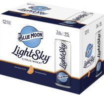 Blue Moon - Light Sky Citrus Wheat Ale (12 pack 12oz cans) (12 pack 12oz cans)